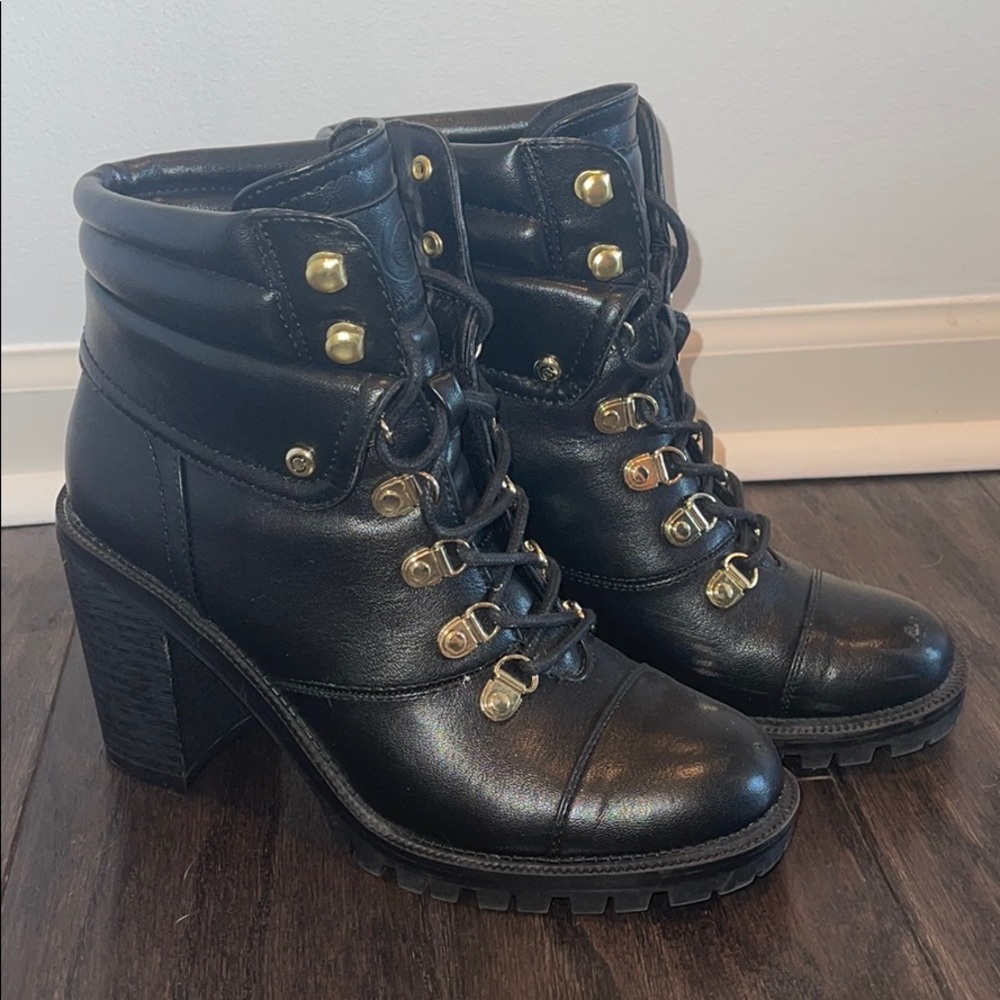 G By Guess Combat Boot Heels - image 1